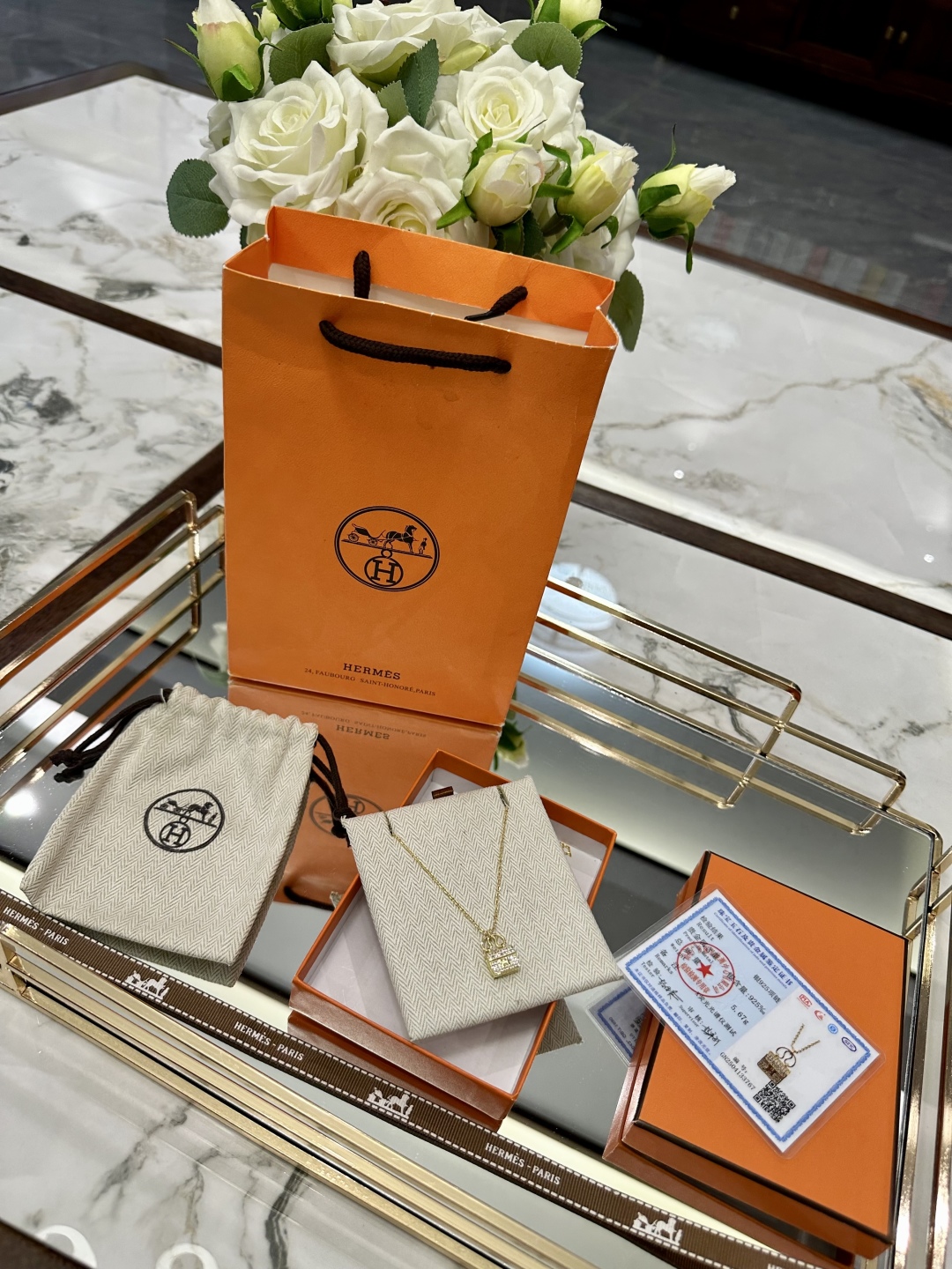 HERMES jewelry model 40